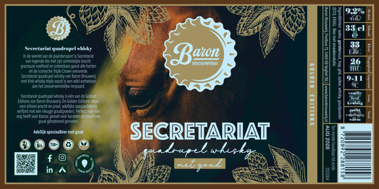 Secretariat quadrupel whisky